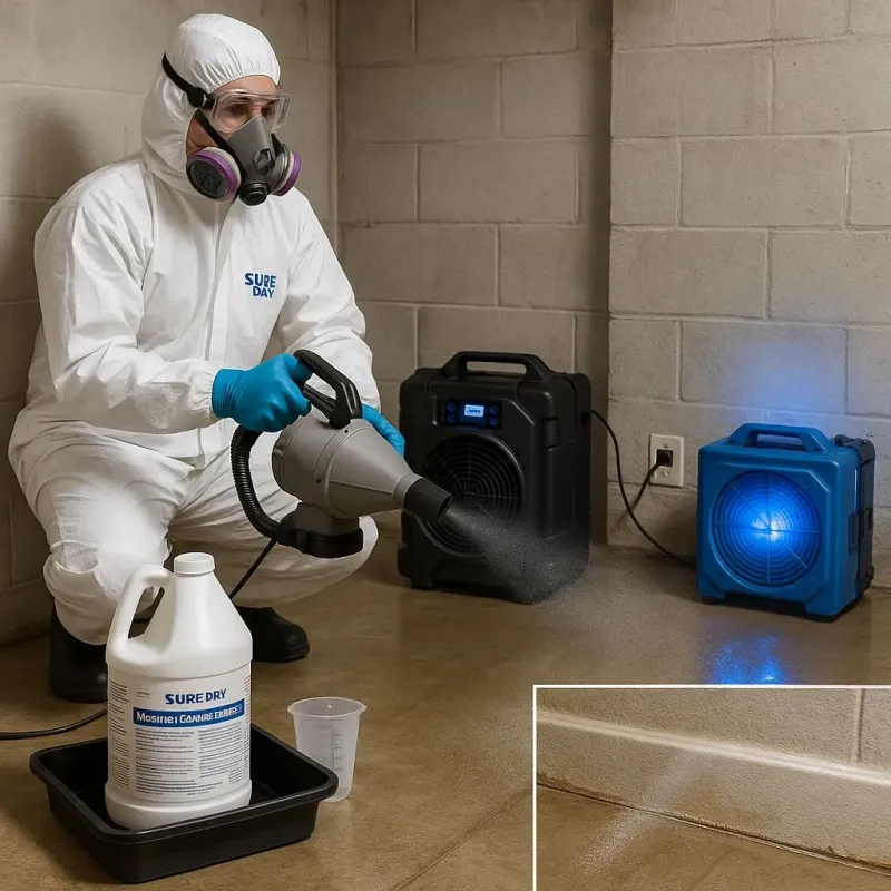 Sanitization and Odor Removal process in Columbia County, PA