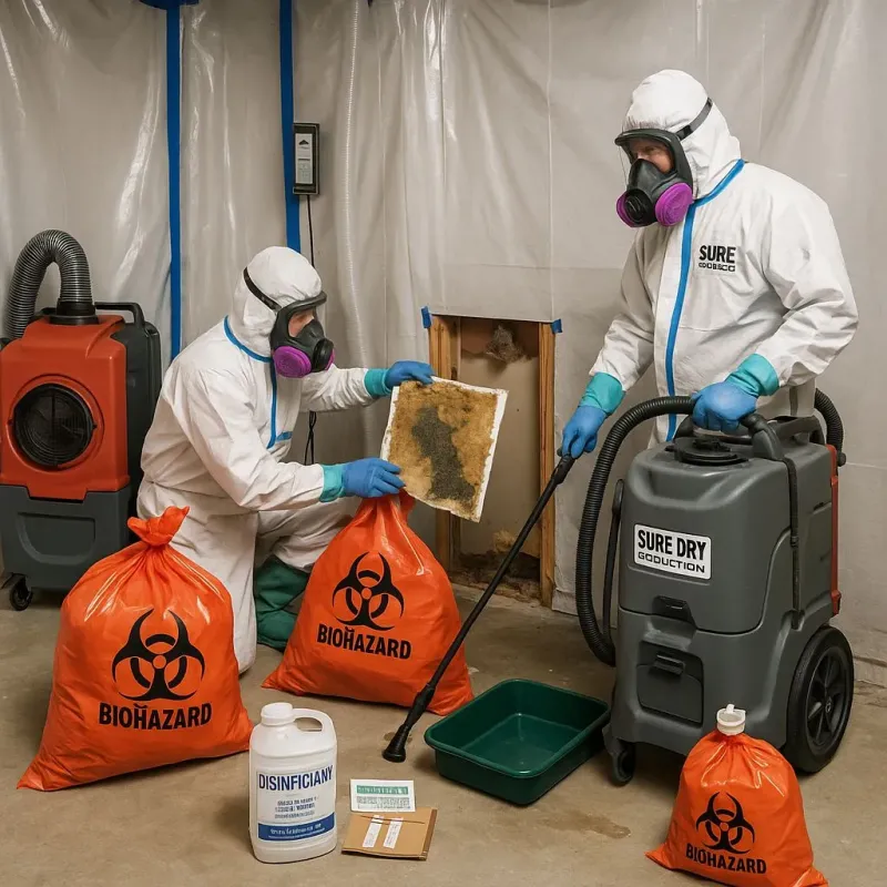 Contaminated Water Handling Protocols process in Columbia County, PA